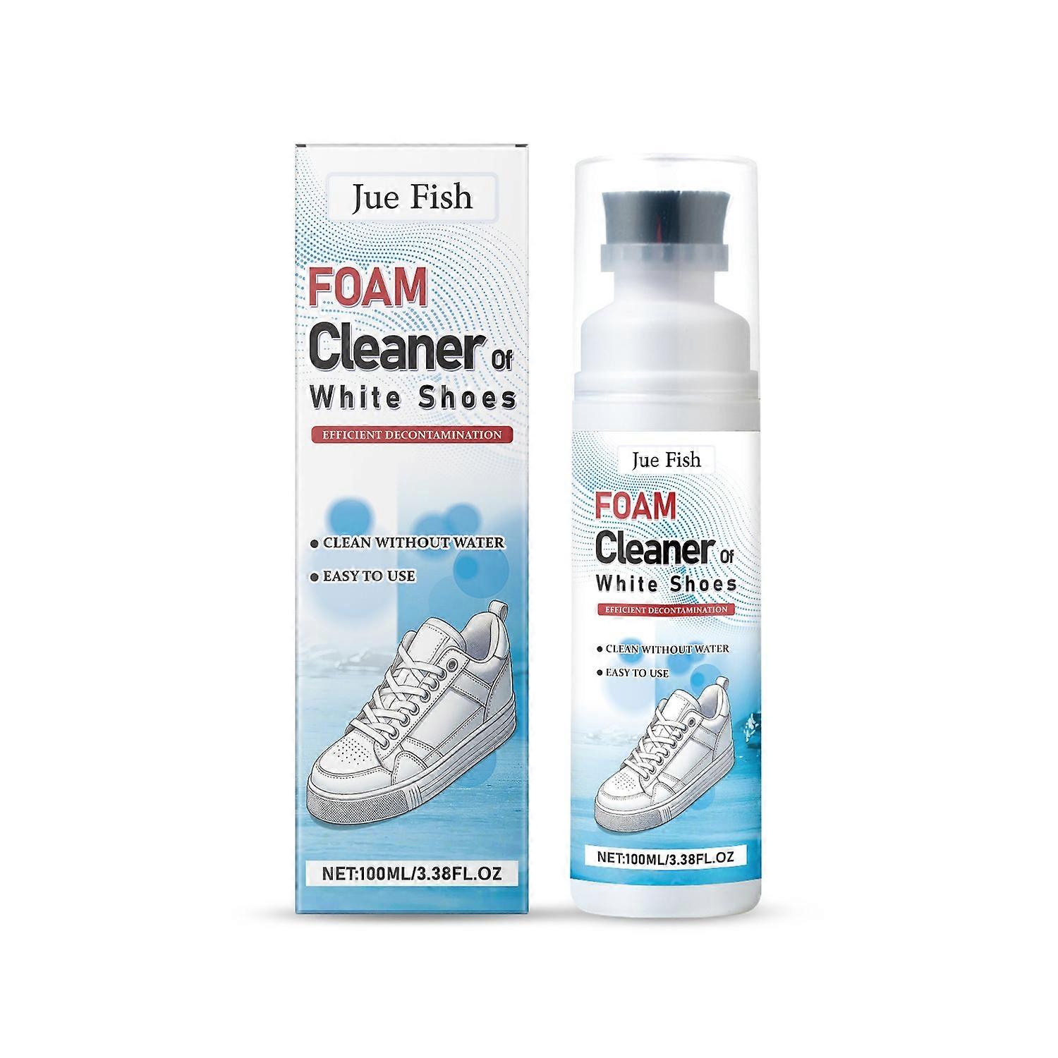 Jue-Fish White Shoe Foam Cleaner