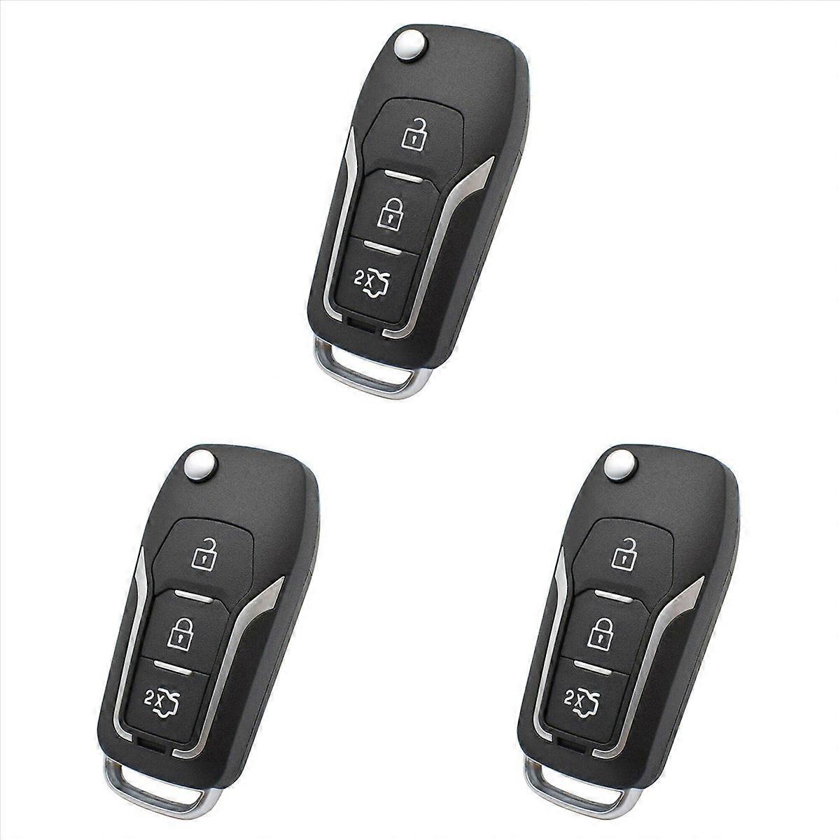Car Remote Key Shell Remote Key Case Cover for Focus Fiesta