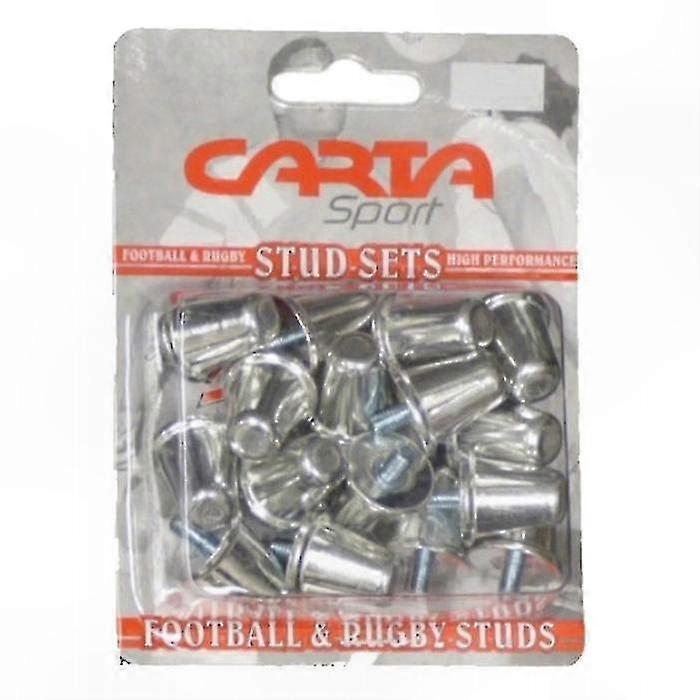 Aluminiumdobbar för rugbyskor (16-pack)