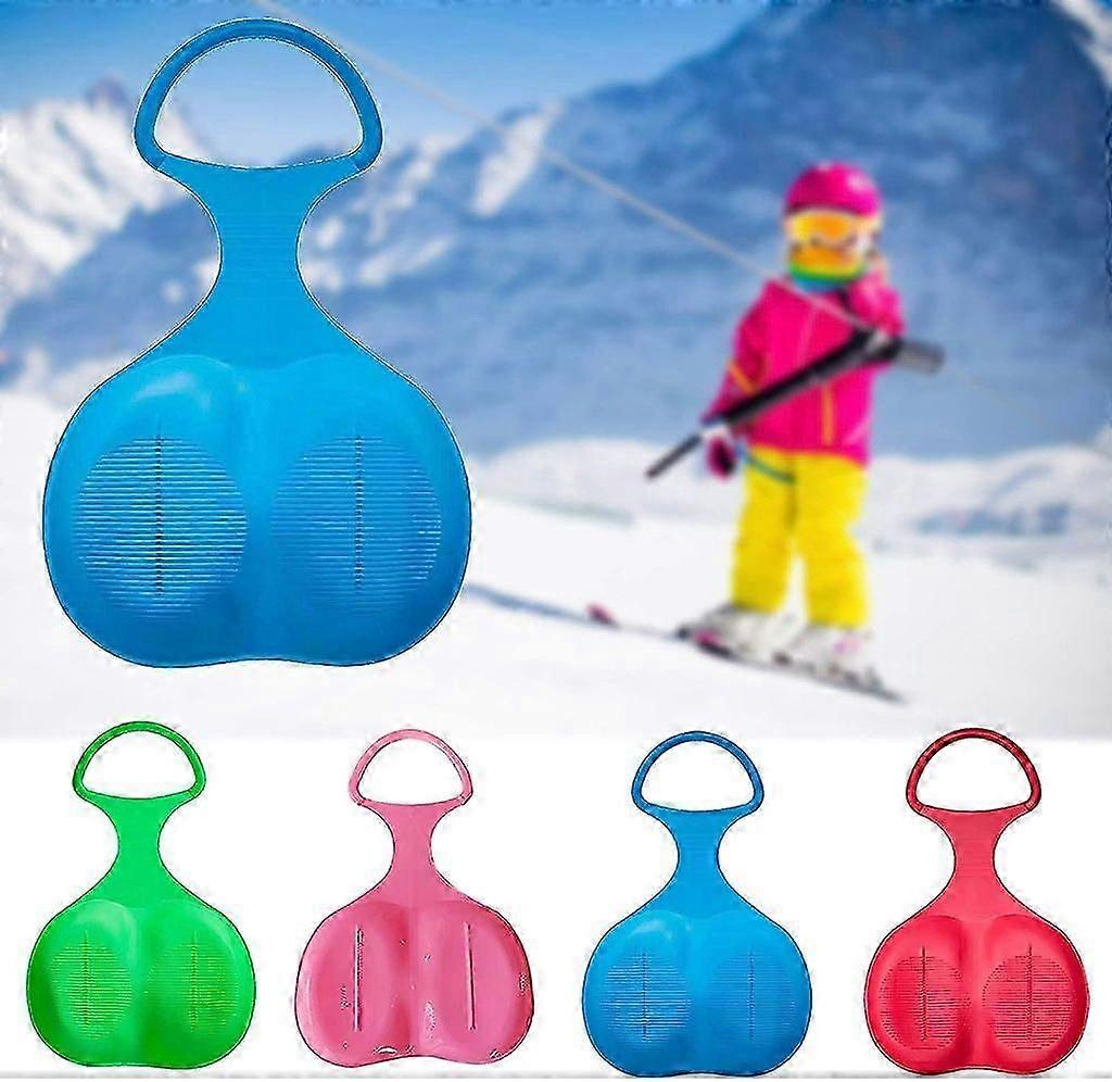 4X Toboggan Snow Racing - Snow Slides for the Whole Family - Sledding