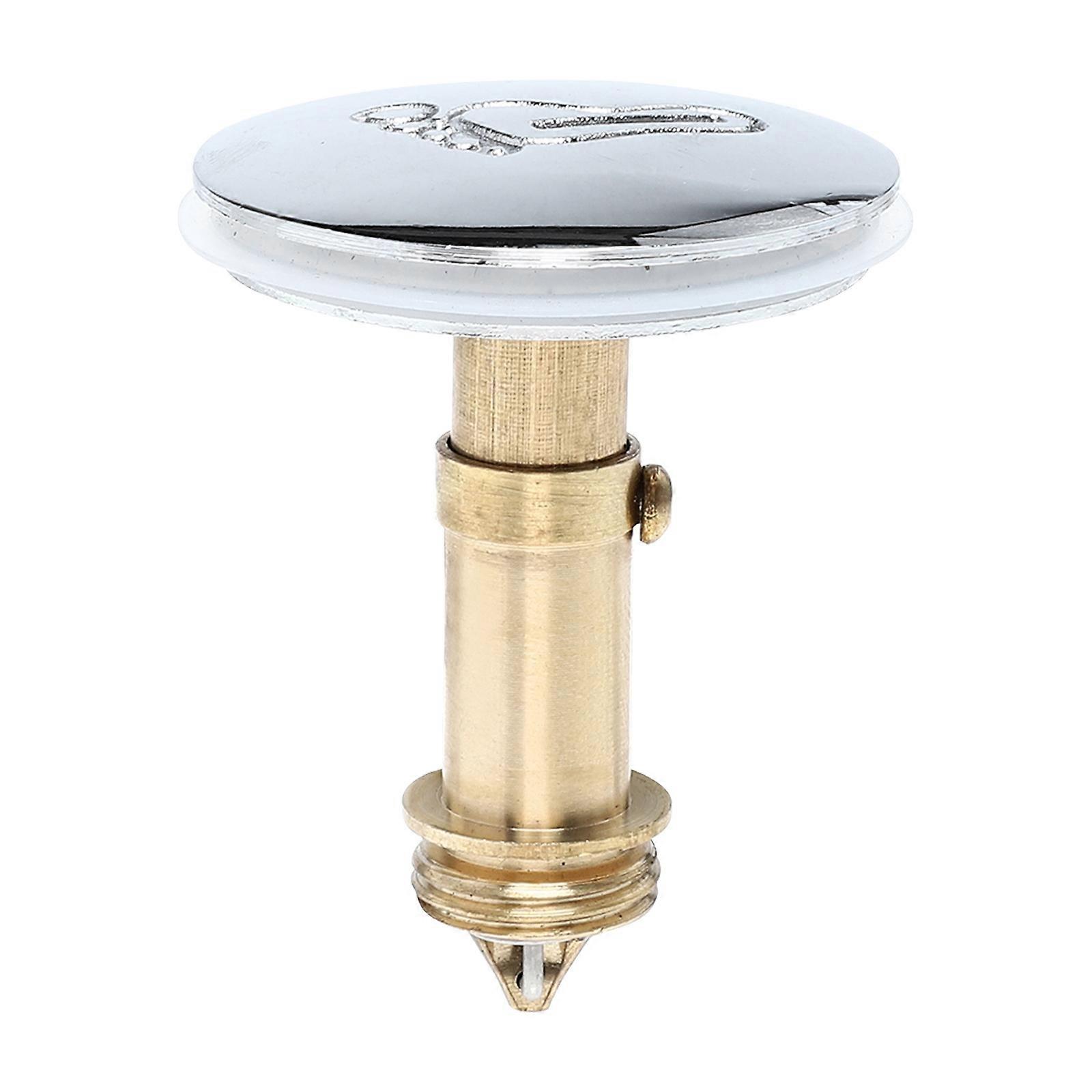 Bathroom Sink Cover for Home Use 8Pcs Silver Drain Seal Plug Set