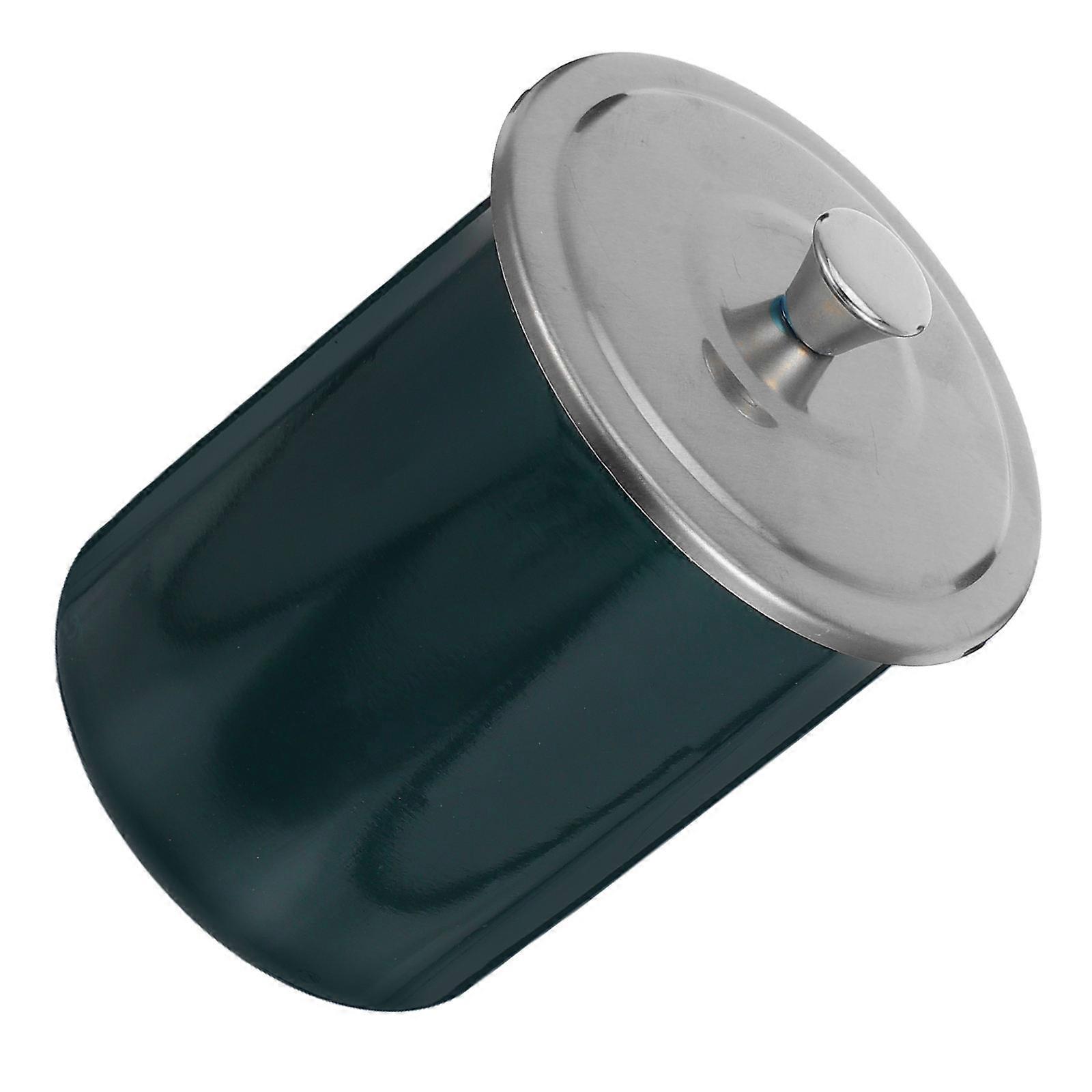 Stainless Steel Covered Ashtray for Outdoor Use