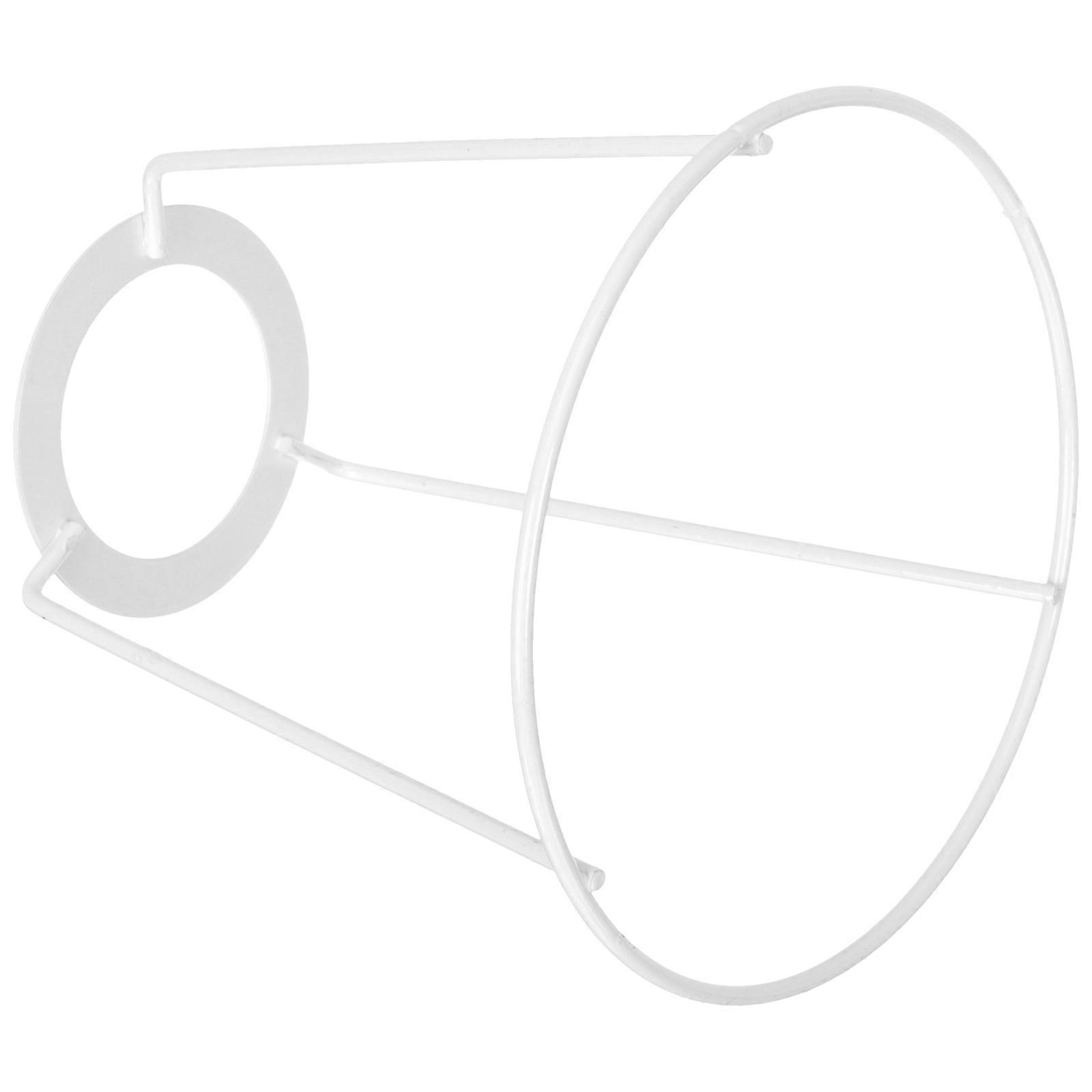 Lampshade Frames Iron Wire Shade Guards with E27 Socket 5Pcs DIY Set