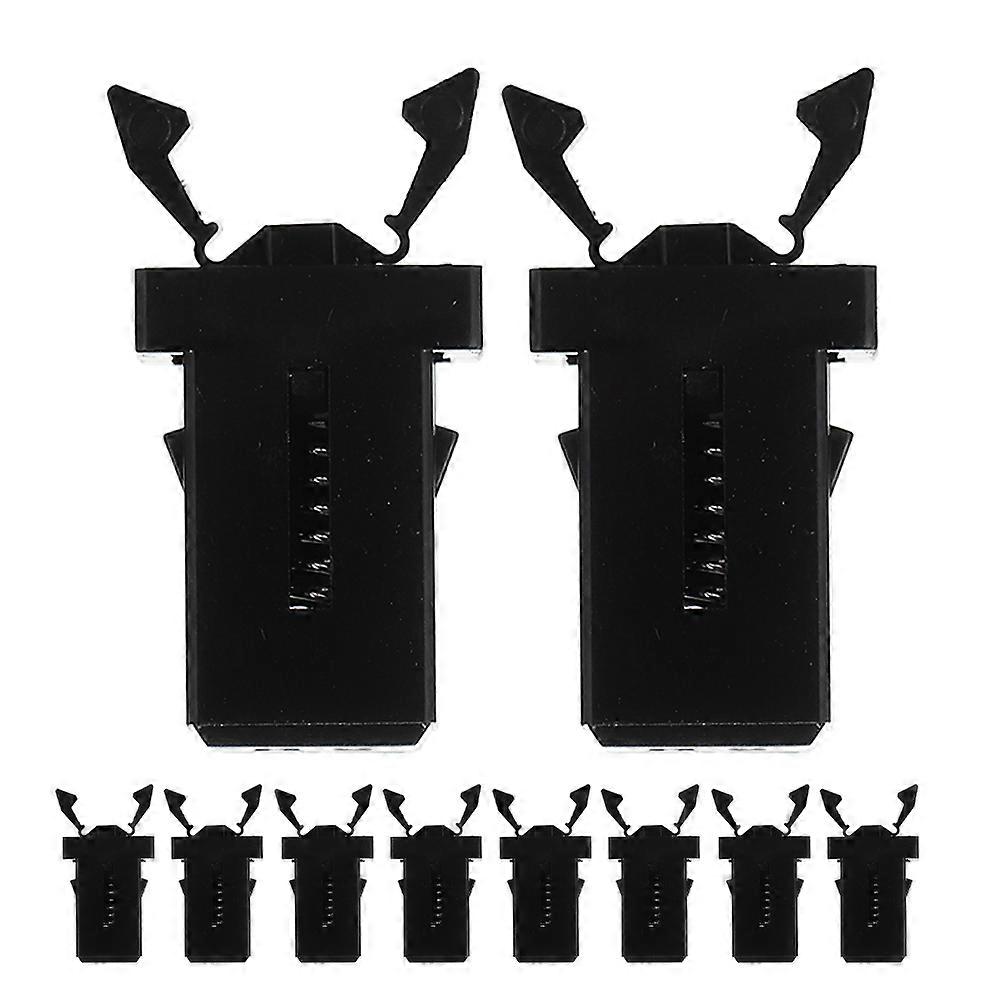 Universal Push Button Latch for Trash Can Replacement Clips 24Pcs