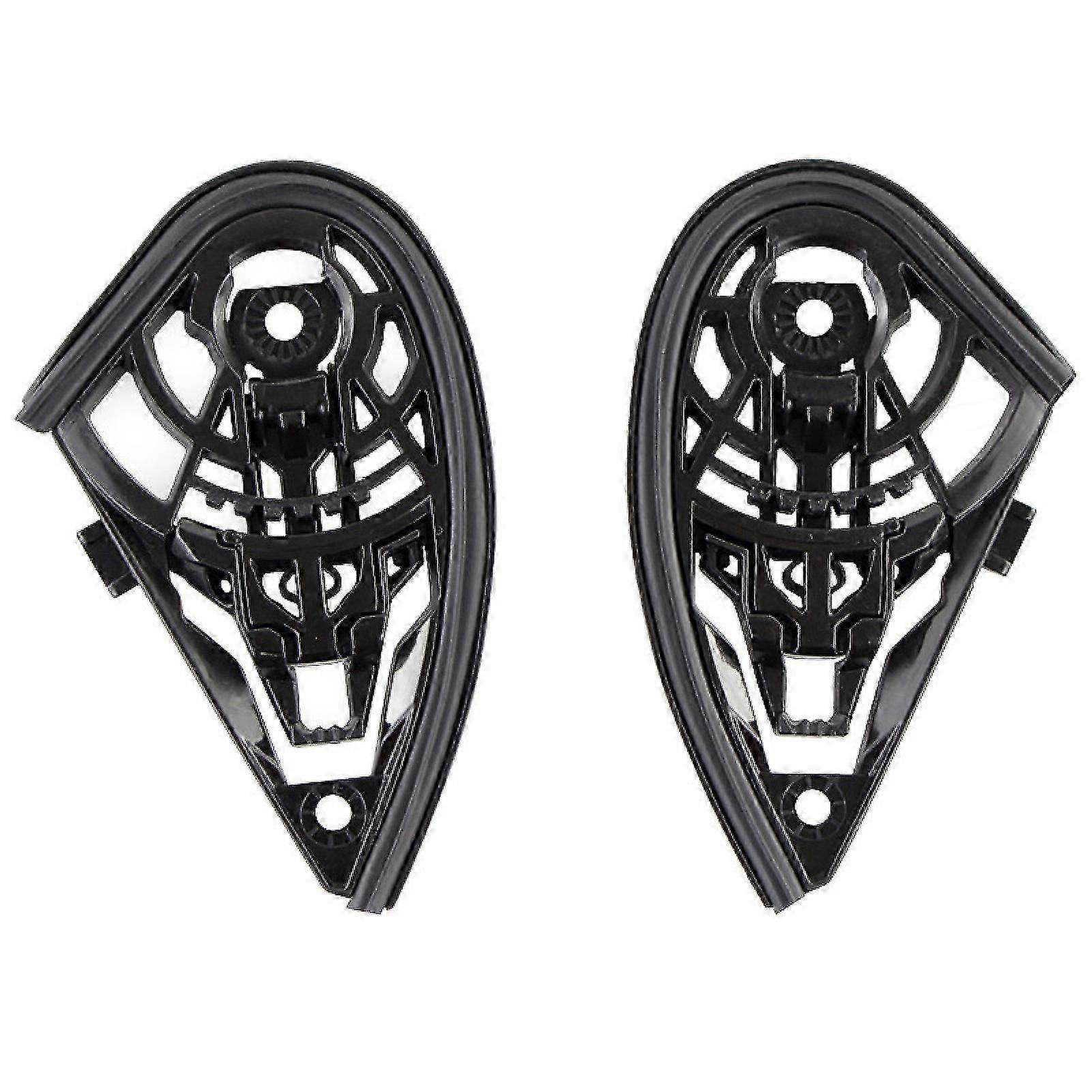 1 Pair Shield Base Plate Compact Tight Abs Helmet Gear Base Plate For Agv K1 K3sv K5 / K3 K4