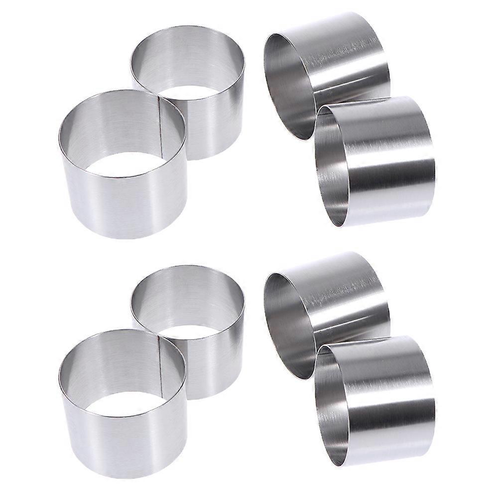 Mini Round Mousse Cake Biscuit Mold for DIY Baking 16Pcs Set