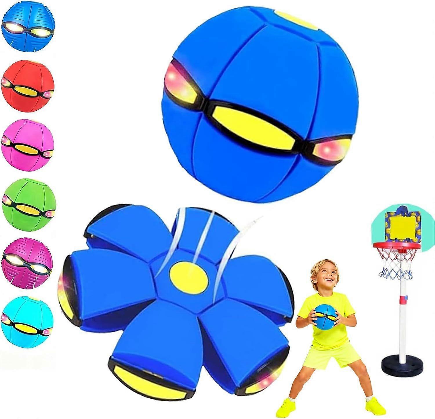 Magic Bouncing Ball, Childrens Bouncing Ball Magic, MagicFlying Balls, Parent-Child Interaction, Dual Form Freely Switchable, With 6 Lights
