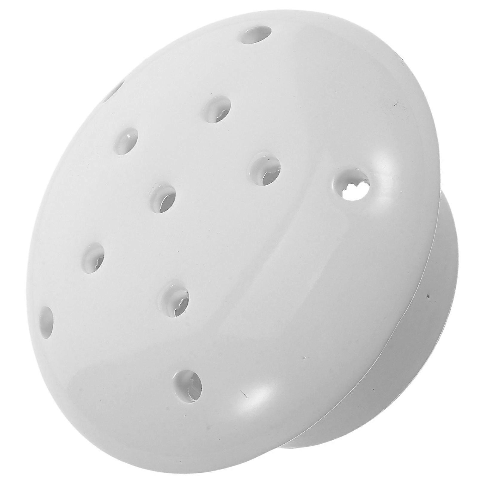 Urinal Strainer Stopper Ceramic Cover for Odor Prevention White