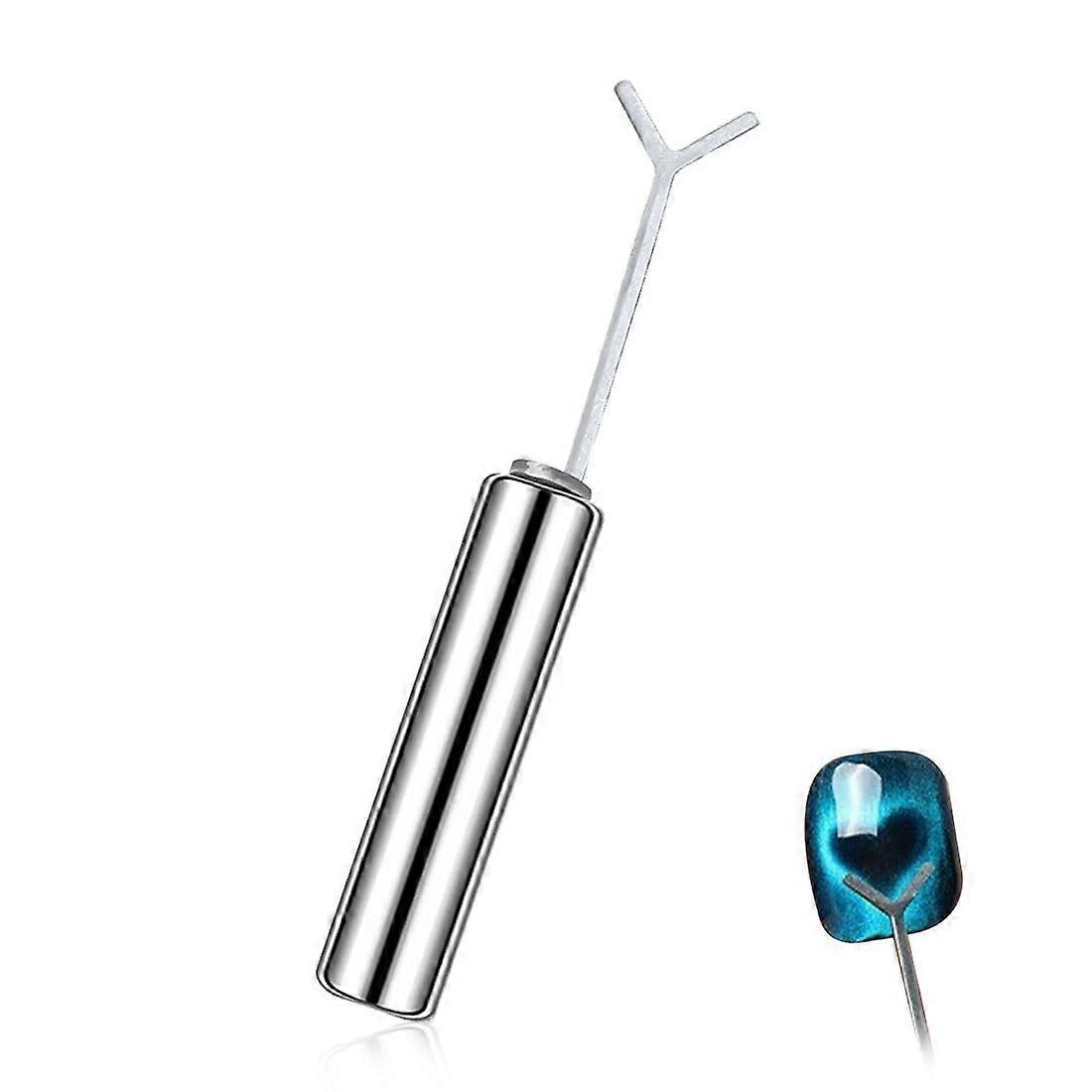 Magnetic Cat Eye Nail Tool with Heart Design for Precise Patterns DIY Manicure 1 Piece