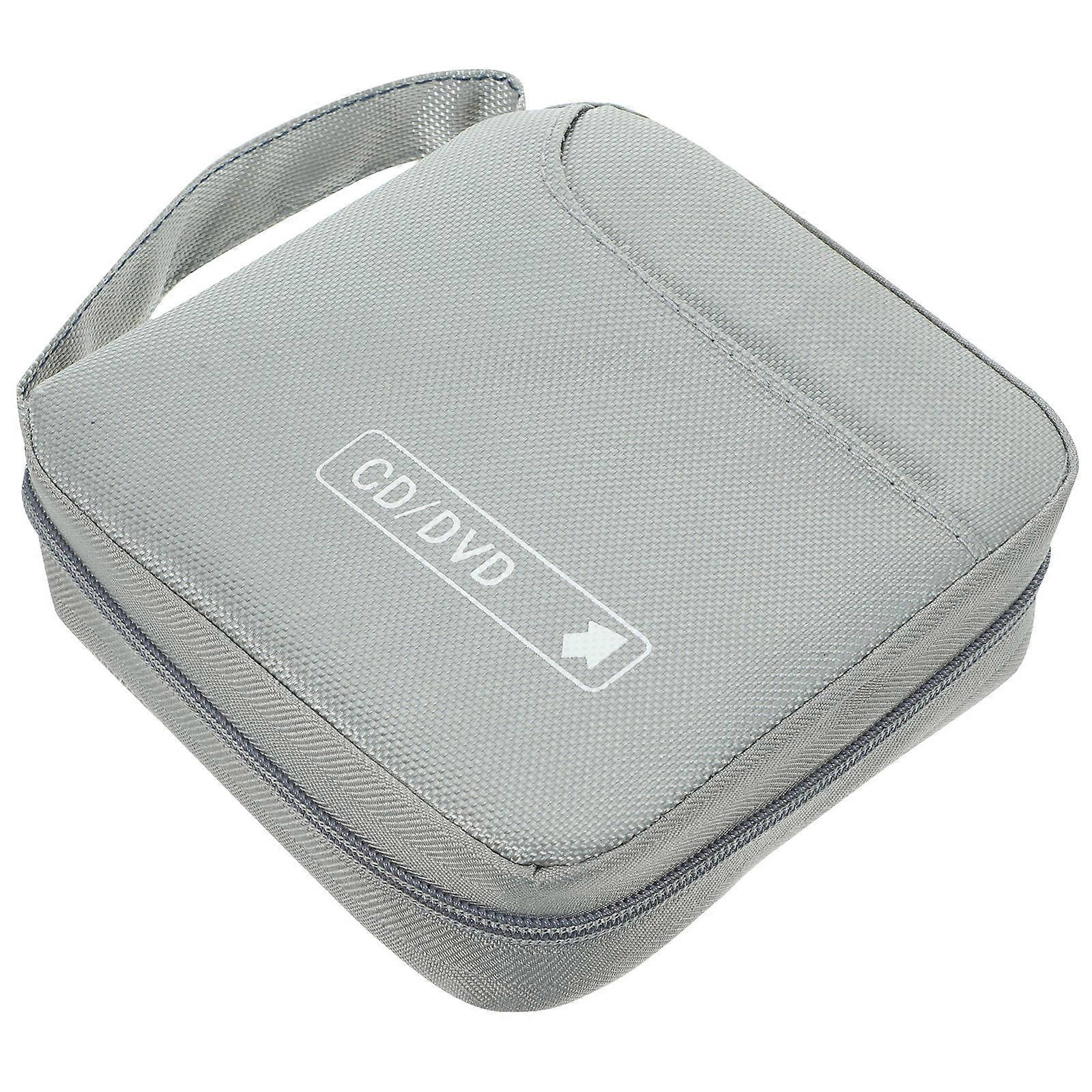 Premium Cd Organizer for Storage Use Grey Shockproof Cd Dvd Bag