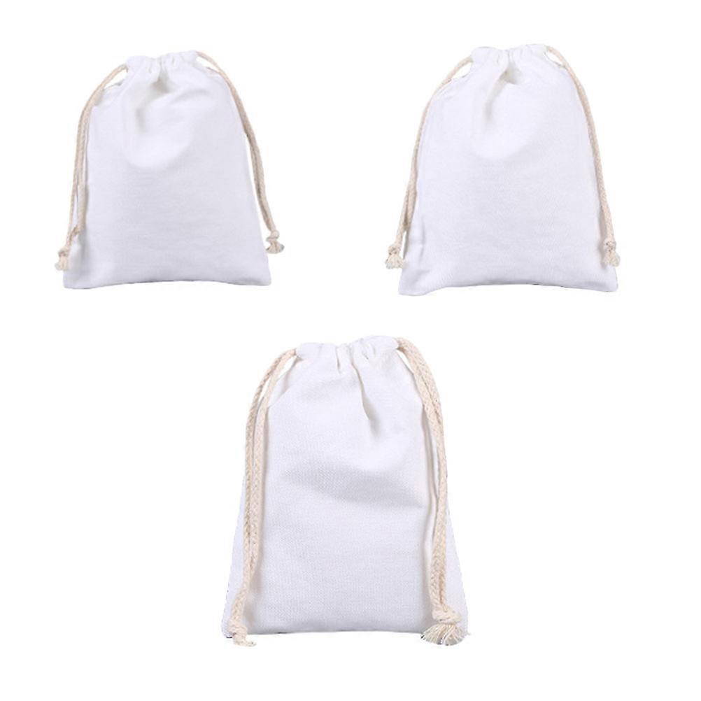 Drawstring Storage Bags Cloth Storage Pouch for 3Pcs Household Set