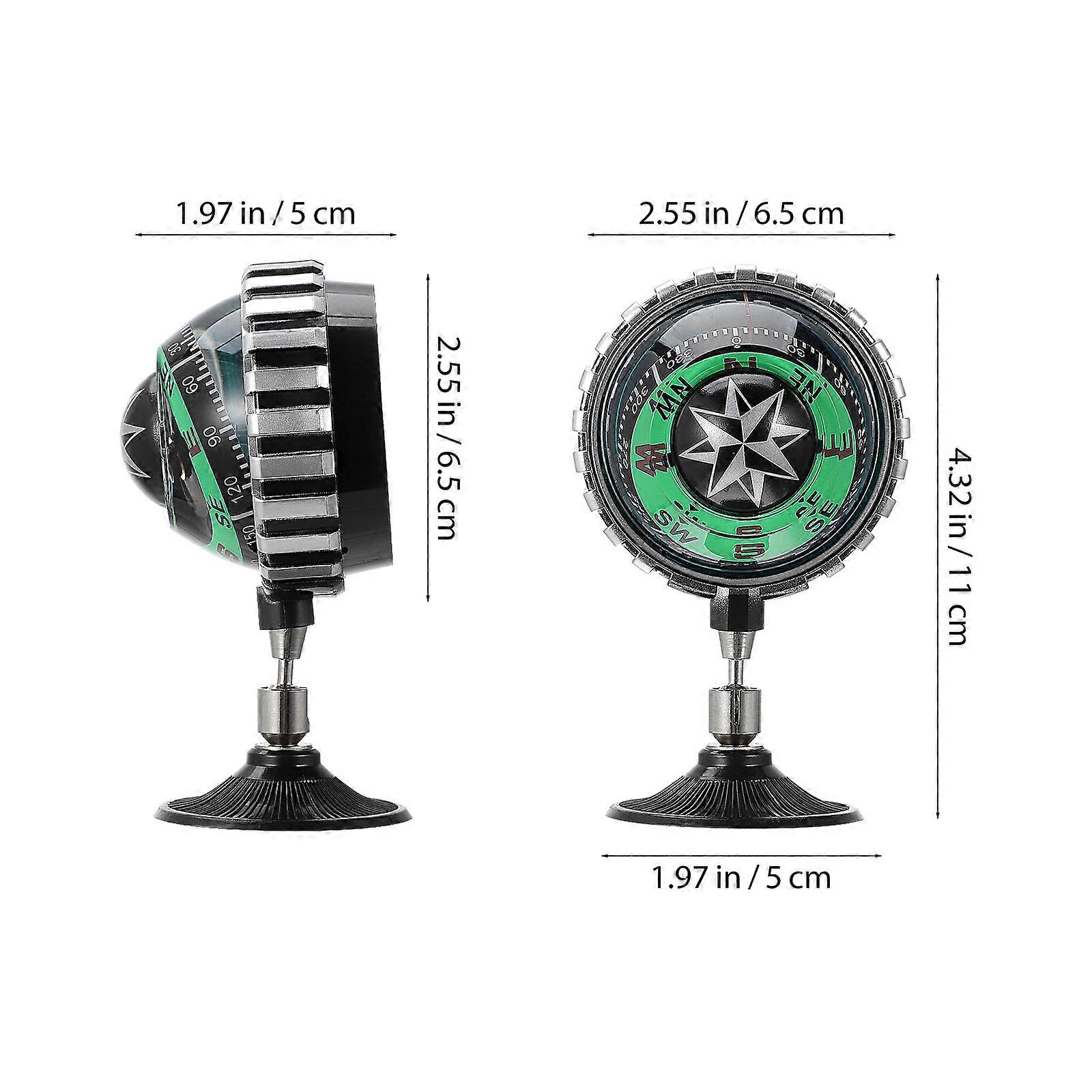 Car Compass Ball for Outdoor Navigation with Suction Durable