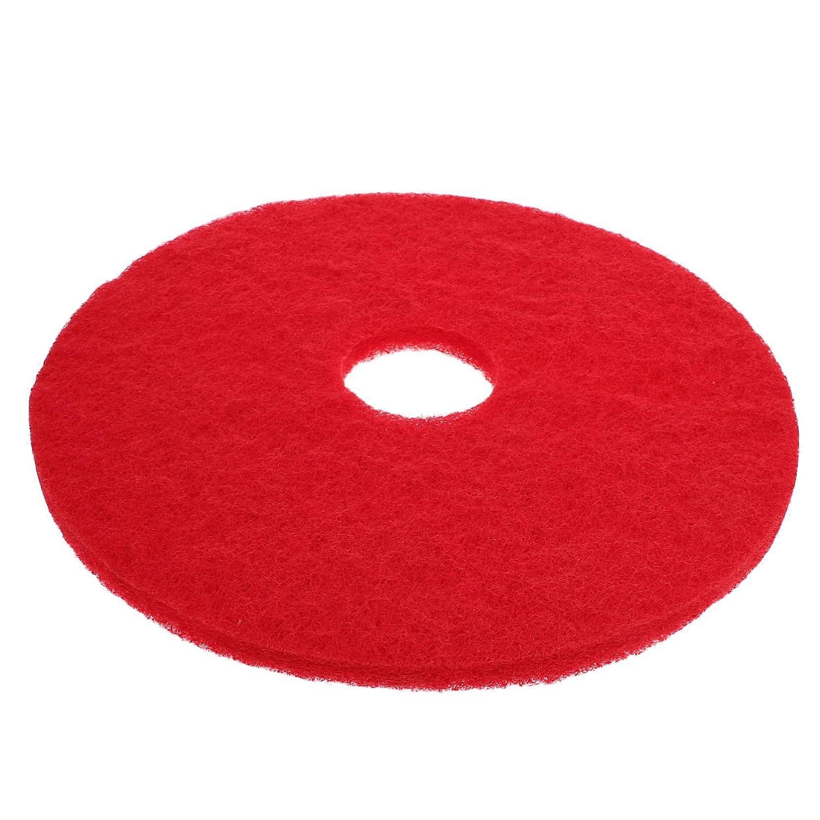 Floor Scrubber Pads Red Mop for Laminate Hardwood Tile Deep Cleaning Replaceable Polishing