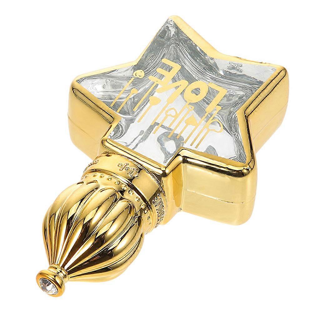 Essential Oil Bottle Glass Roller Star Shaped for Storage