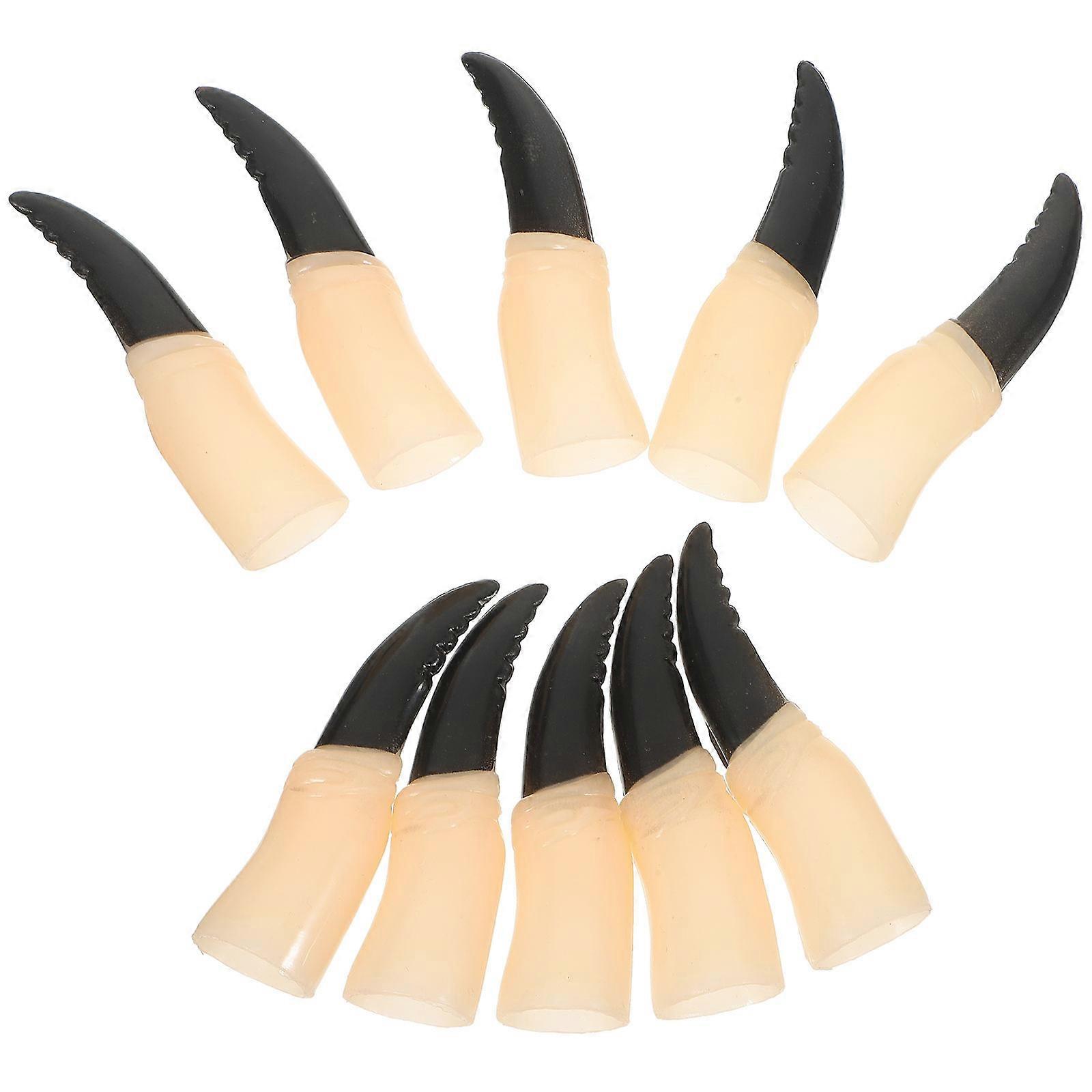Witch Nails Halloween Decorative Claws for Cosplay Finger Nails