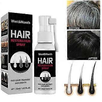 Hair Darkening Serum White Hair Treatment Anti-Gray Hair Repair Dry Damage Beauty Health Care Hair Care SX 26s