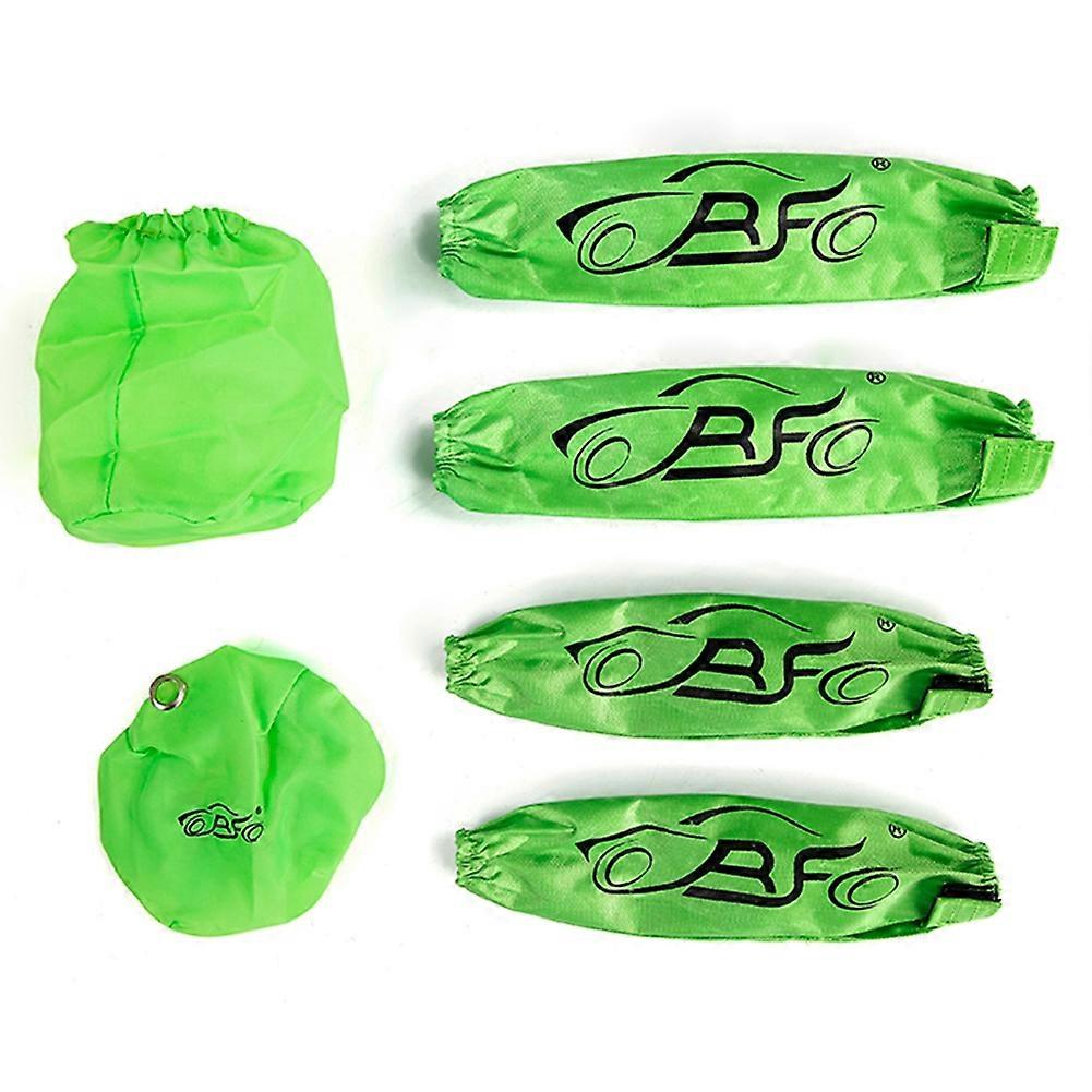  Dust Jacket Set Pull Cover for 1/5 RC Toys,Green