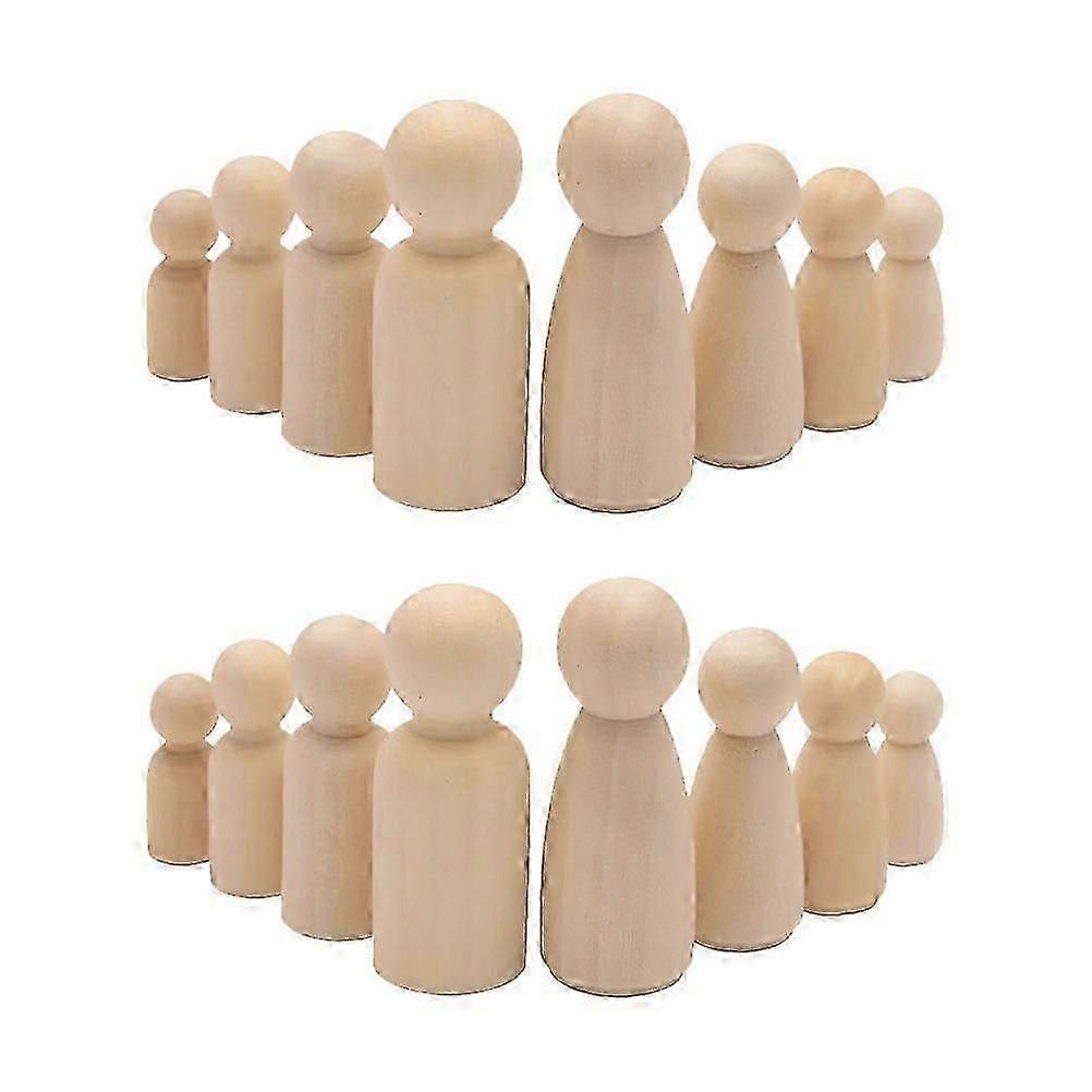 Decorative Wooden Puppets, Fun-filled Art Activities for Kids Development