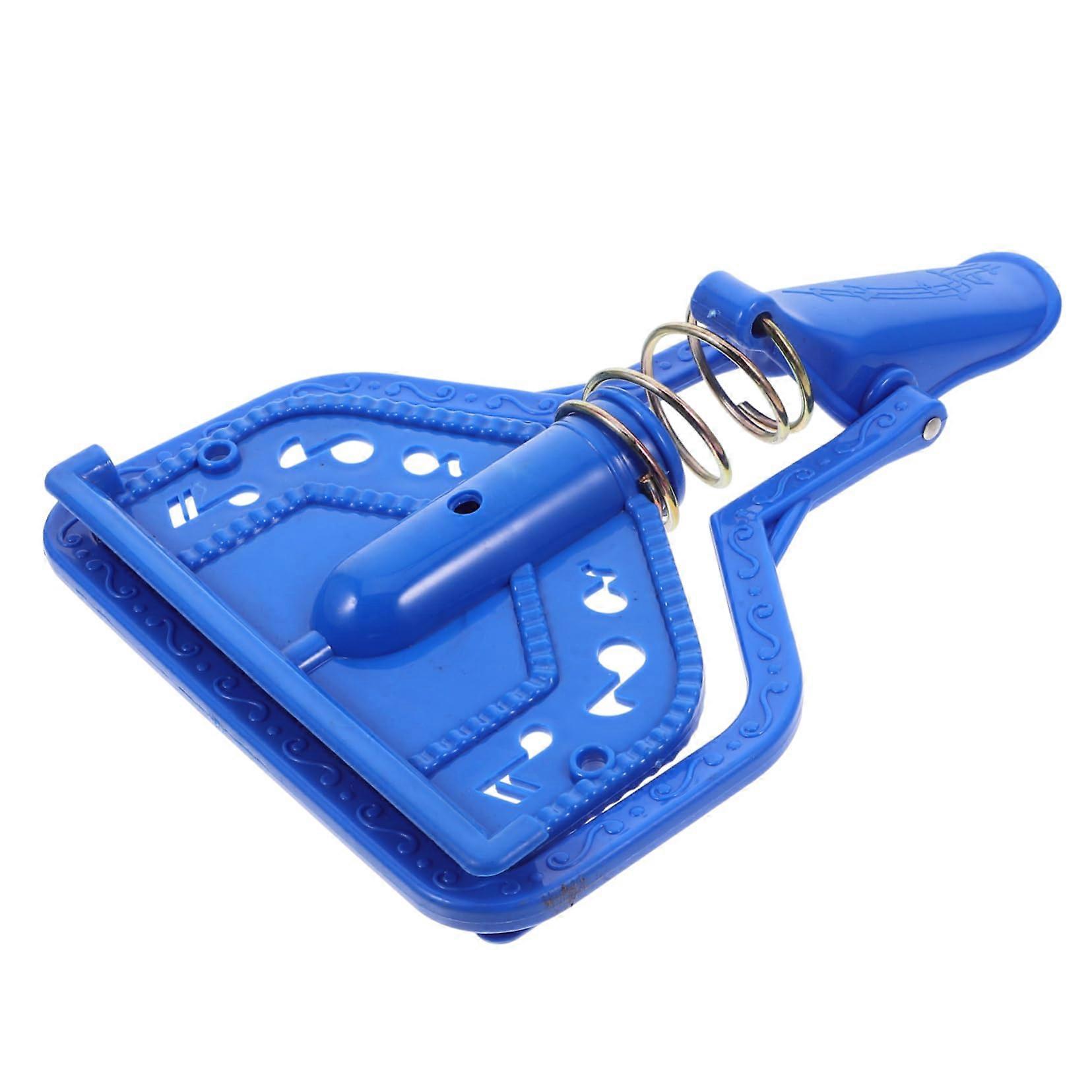 Universal Mop Handle Adapter with Secure Threaded Mop Head Clip for Easy Home and Kitchen Cleaning