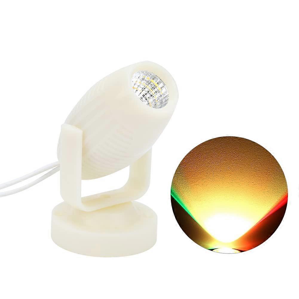 LED Spotlight RGB Stage Light with Adjustable Beam Angle for Weddings and Parties Black Shell