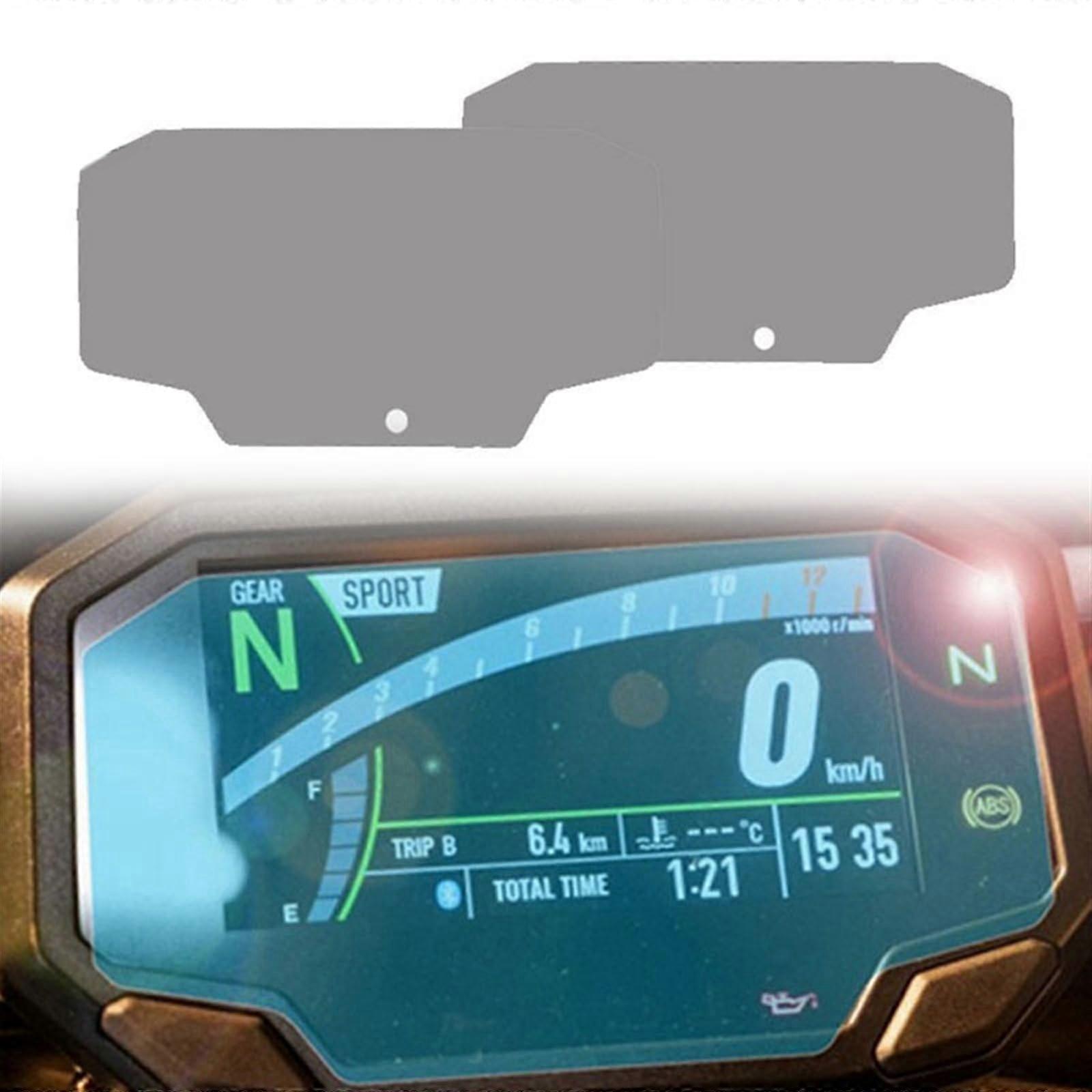 Motorcycle Dashboard Screen Protector for Kawasaki Z H2 20202021 ScratchResistant Clear View 1pcs