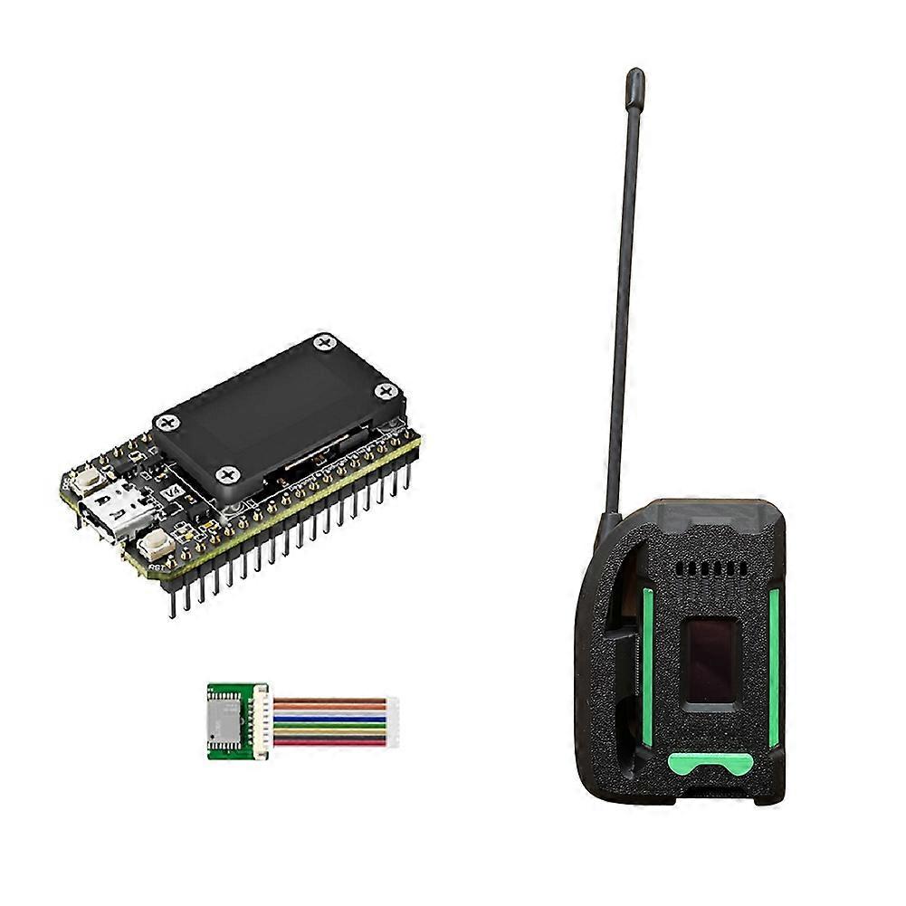 Meshtastic Heltec V4 WiFi LoRa 32 Dev-Board Case Set ESP32-S3 SX1262 Dev-Board +Case Solar +GNSS Powered BLE B