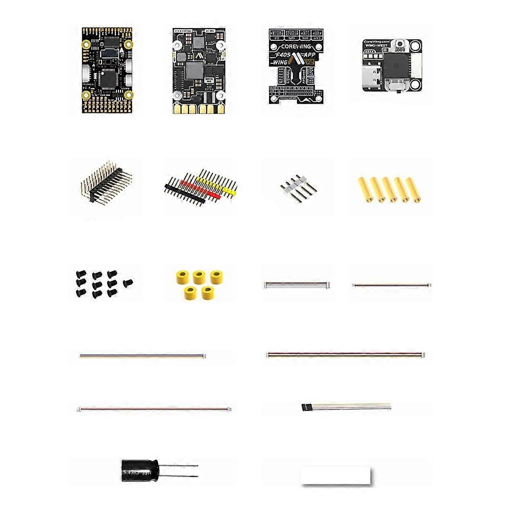 COREWING F405V2 WING-APP Fixed-Wing Flight Controller V2 with APP Tuning INAV/ArduPlane Support for RC FPV Planes