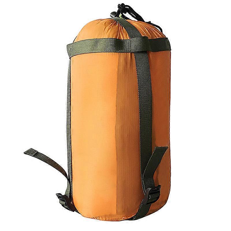 Outdoor Camping Sleeping Storage Bag 38/18cm Waterproof Compression Stuff Sack Drawstring Design Nylon Pack EDC Equipment