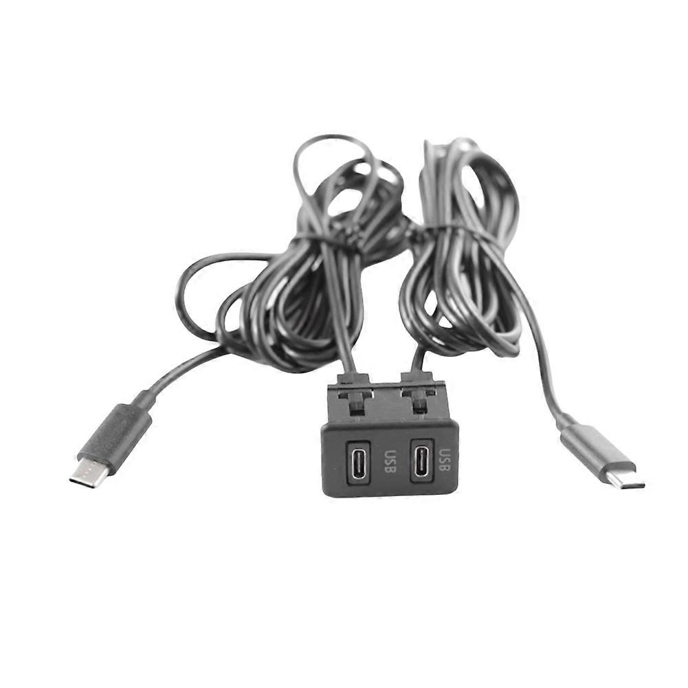 Câble d'extension d'interface USB pour navigation Android, double entrée TYPE-C vers USB