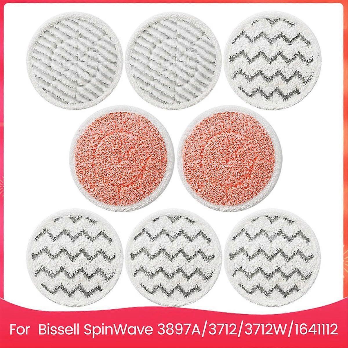 8PCS 3897A Mop Pads Replacement for 3897A,3712,3712W