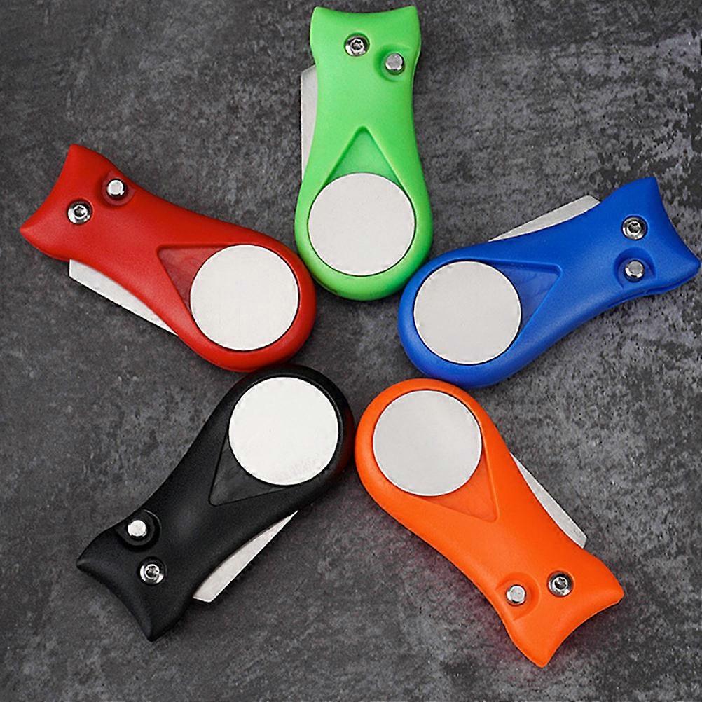 Golf Training Tool Stainless Steel Divot Tool for 1 Piece with ABS Handle