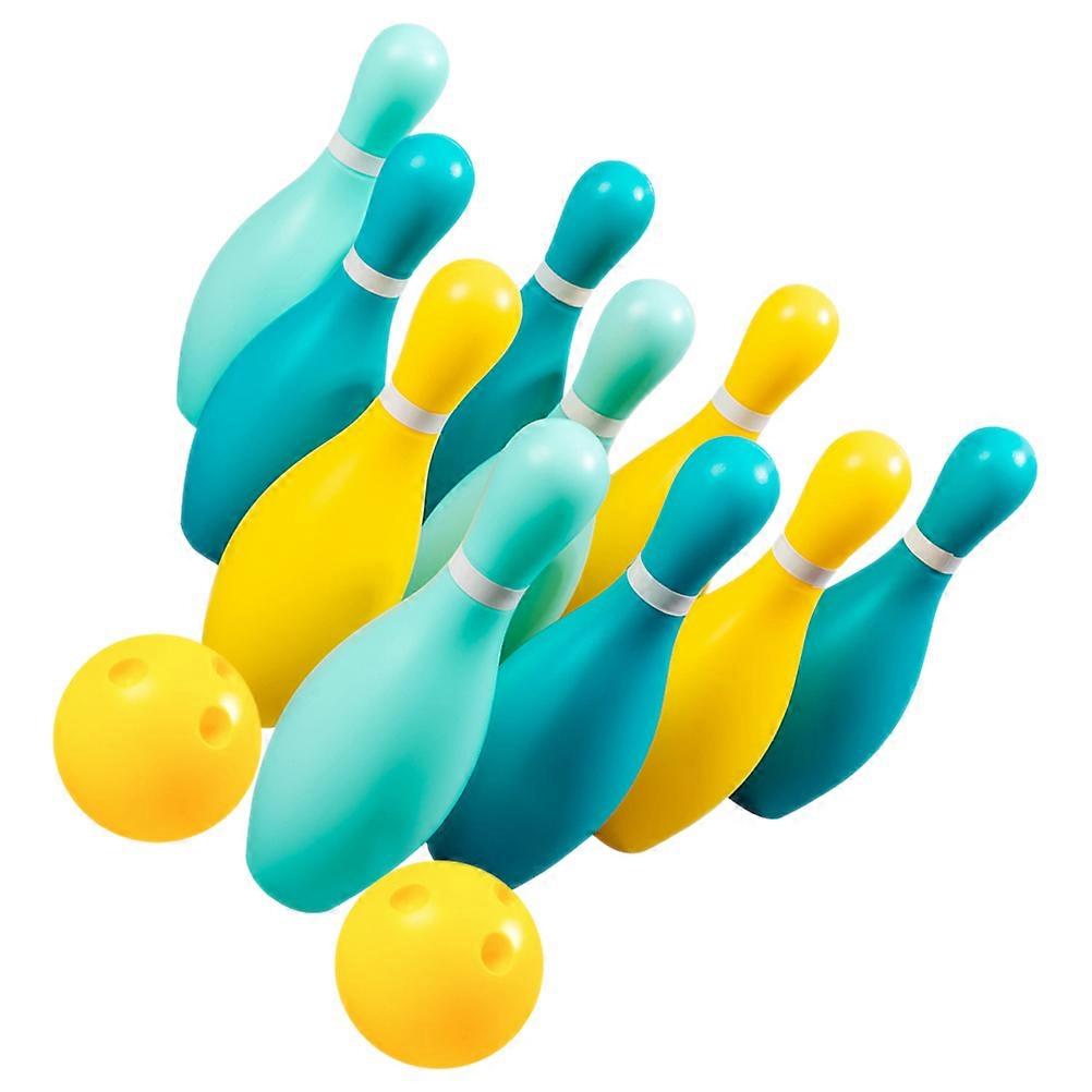 Bowling Balls Bowling Toy Interactive Plaything 1Set Plastic for Kids