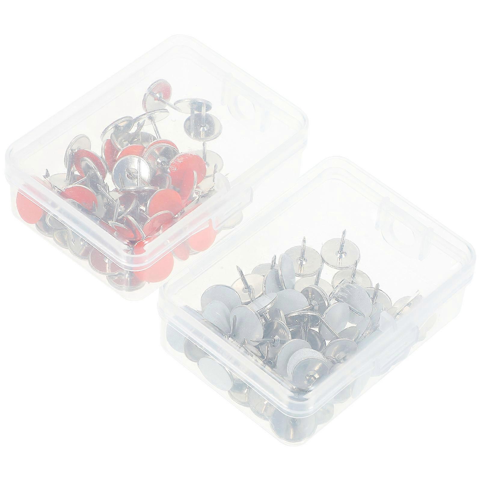 Trail Markers Reflective Tacks for Outdoor Use 4 Boxes Durable Metal