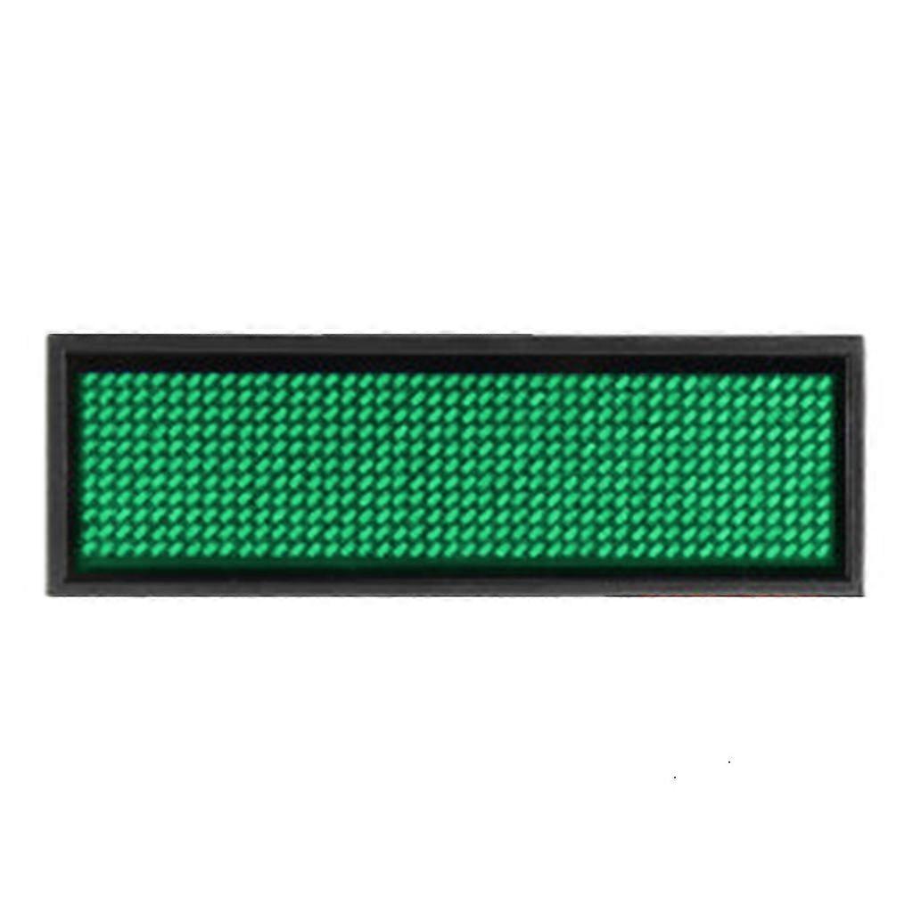 Programmable Scrolling Message Board LED Display Languages Mini Name Tag