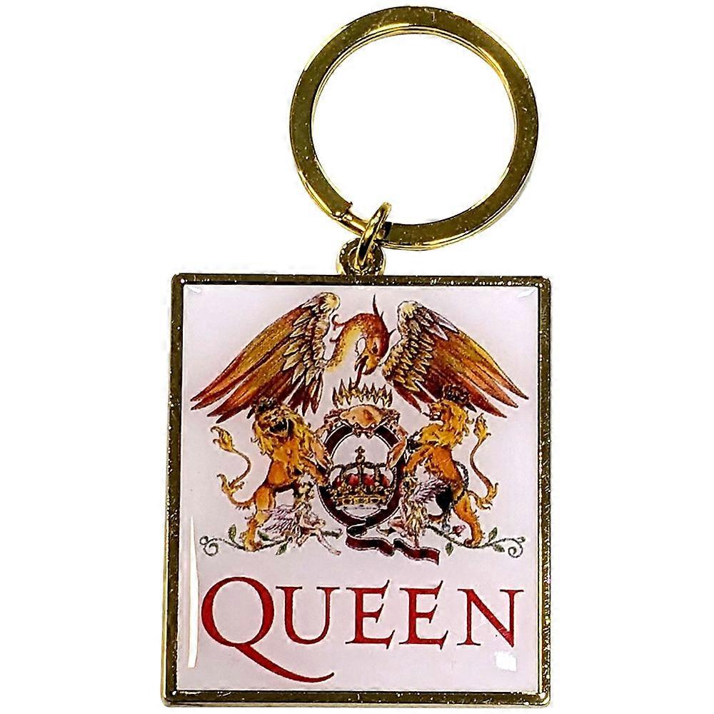 Queen Classic Crest Band Logo Keyring Keychain