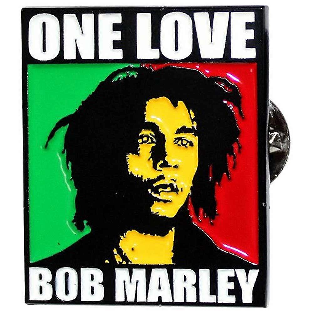 Bob Marley One Love Pin Badge