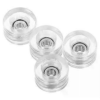 4pcs Finger Skateboard Wheels Highspeed Bearings Lightweight Design For Tricks Stunts Accessories Supplies skate board wheel
