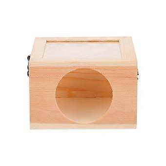 Hamsterhaus aus Holz – Komfortables Schlafnest für Haustiere