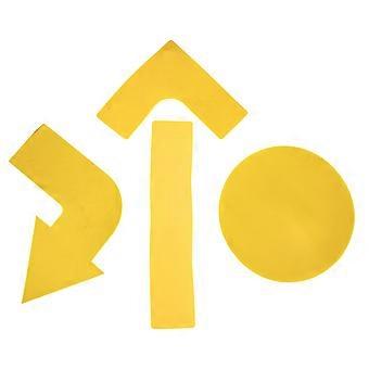 Rectangular Spot Markers for Training 8Pcs Durable Flat Marker Disc Pads