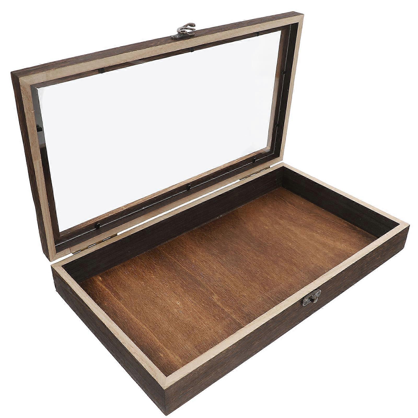Wooden Box for Versatile Display and Storage