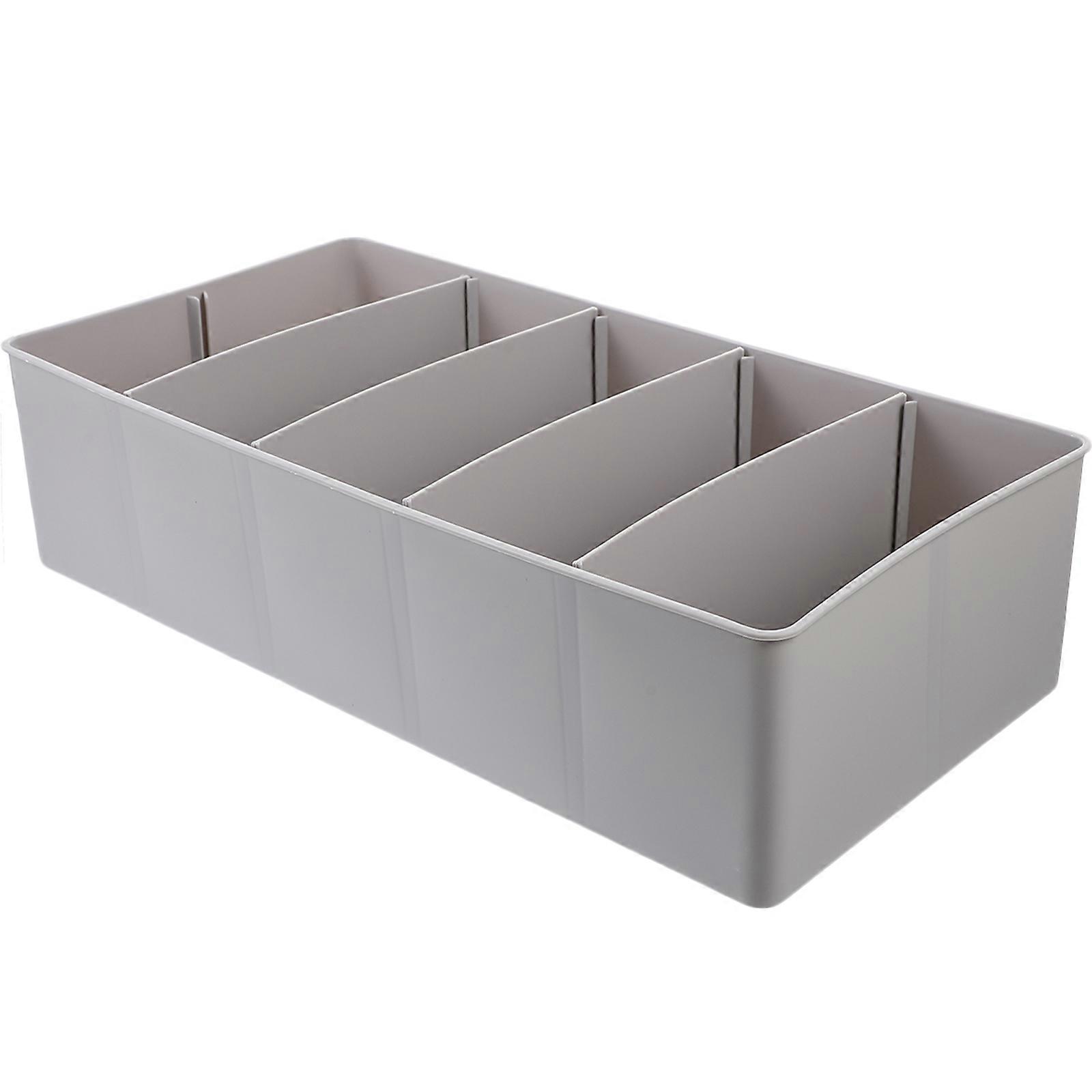 Storage Boxes For Cash And Tickets Rectangular Plastic Pp Multi-Grid Design 1Pcs