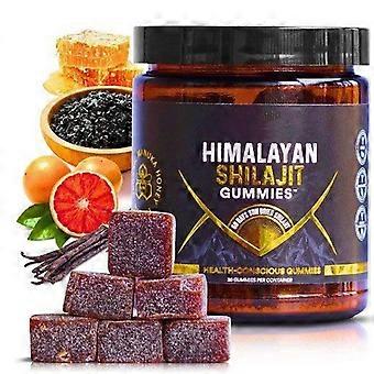 Cubos de Mel Shilajit do Himalaia, 30 unidades, em gel e gomas nutricionais.