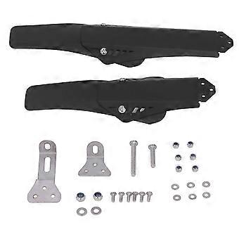 2pcs Folding Bike Fender Rear Front Rain Protection Aluminium Alloy Bicycle Mud Guard Set for DAHON K3 P8 D5