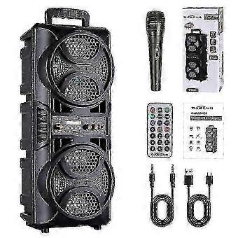 3000W Bærbar Bluetooth Festhøyttaler Med Subwoofer Tung Bass Lydsystem Og Mikrofon