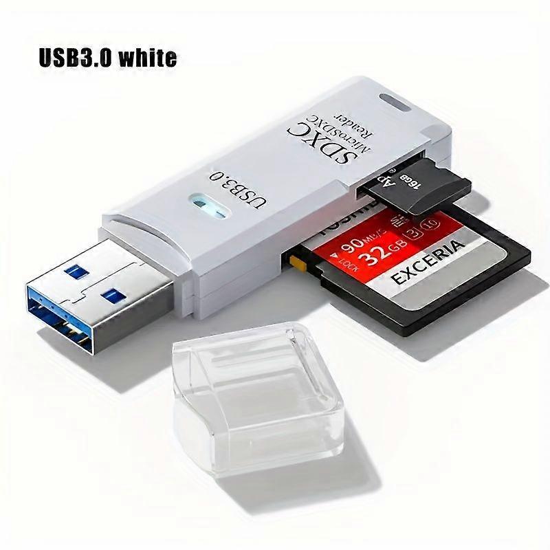 USB3.0 Mini SD/TF Card Reader, USB2.0 Mini SD Card Reader, transferring photos and data from camera memory to your computer