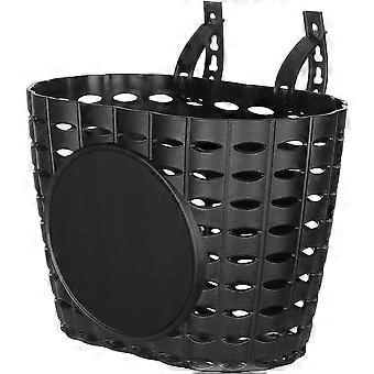 Cesta de bicicleta para niños, cesta de manillar, cesta de plástico, cesta delantera, cesta de rueda