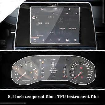 For Jeep Compass 2021 2022 Tempered Glass Screen Protector 10.1 Inch Instrument Panel Auto Interior Car AccessoriesVehicle Dashboard Accessories