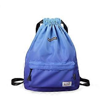 Vattentäta Dragsko Väskor, Tryckta Gym Säckpacks Väskor Sport Ryggsäckar för Shopping Simning Yoga för Män Kvinnor Flickor Students_Special Gåva