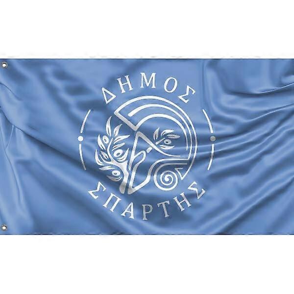 Ancient Sparta Blue Flag ERT-272