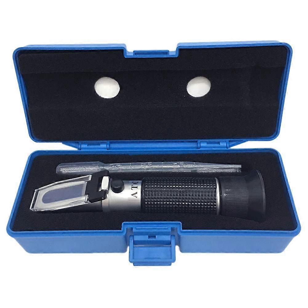 Brix Refractometer with ATC, Dual Scale - Specific  & Brix, Hydrometer in Wine